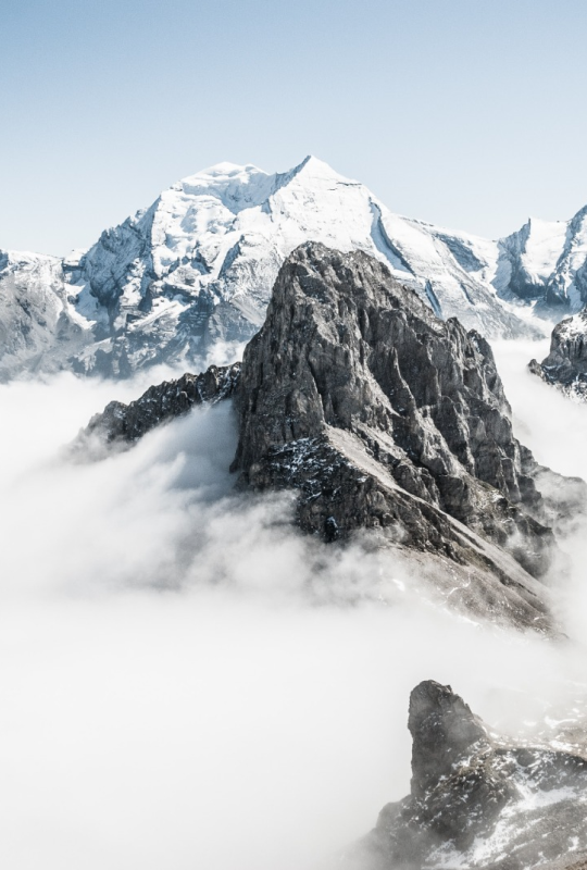 snow mountain